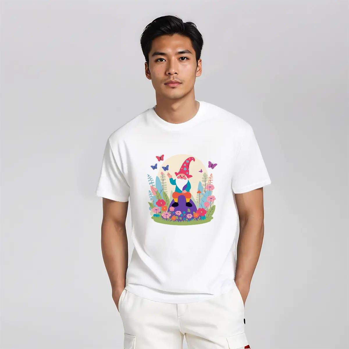 "Garden Keeper" Gnome T-Shirt - Rabbit Haven