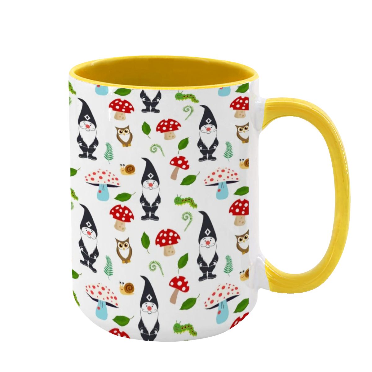 "Woodland Magic" 15oz Gnome Mug - Rabbit Haven