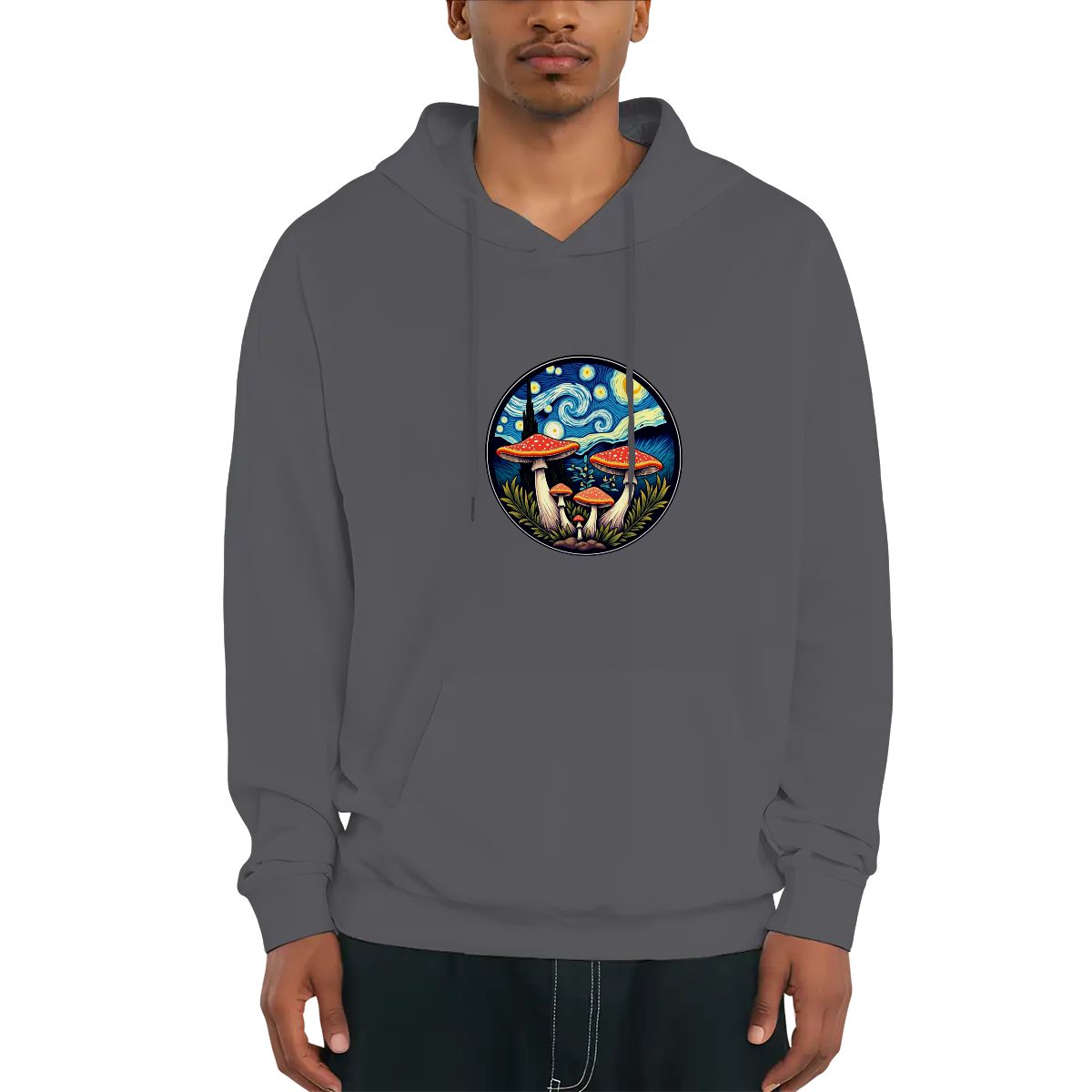 "Amanita Mushroom" Adult Hoodie - Rabbit Haven
