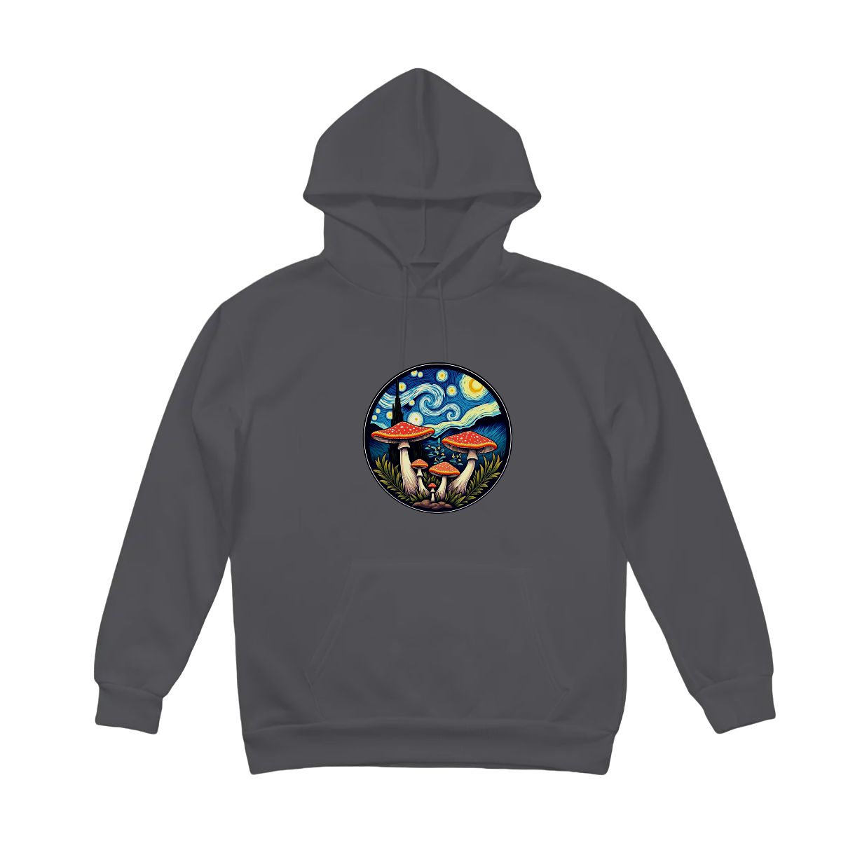 "Amanita Mushroom" Adult Hoodie - Rabbit Haven