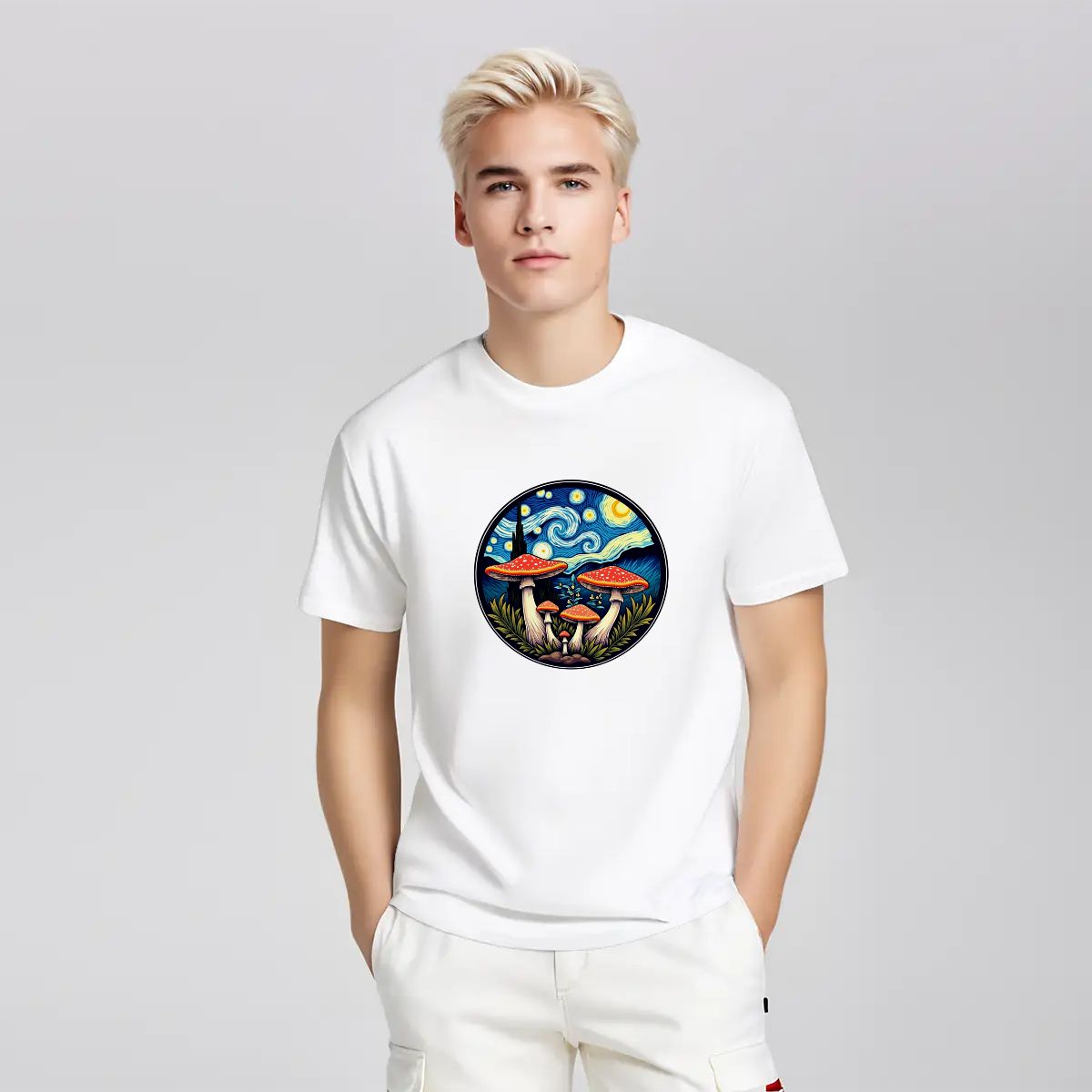 "Amanita Mushroom" T-Shirt - Rabbit Haven