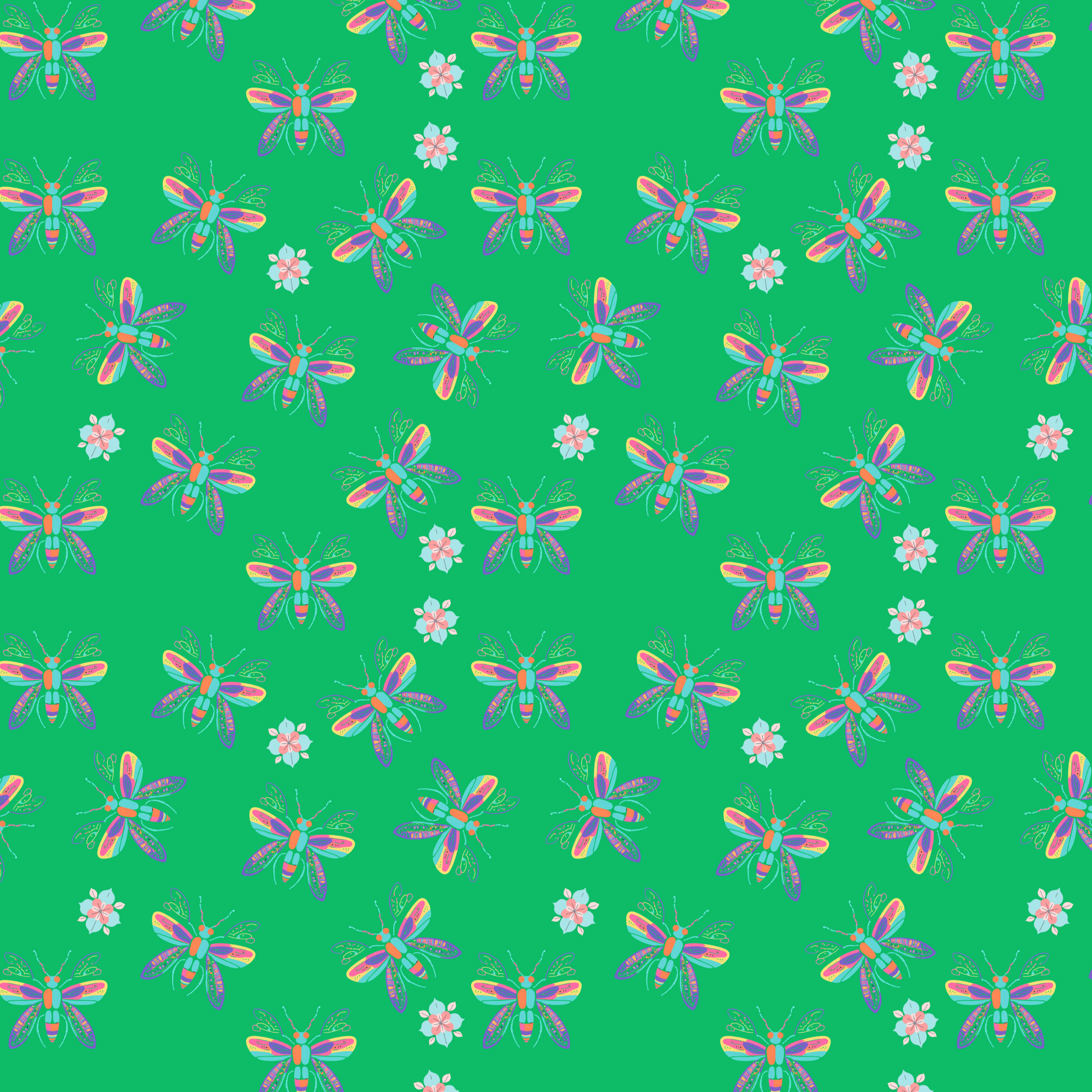 "Iridescent Flight" Green Blankets - Rabbit Haven