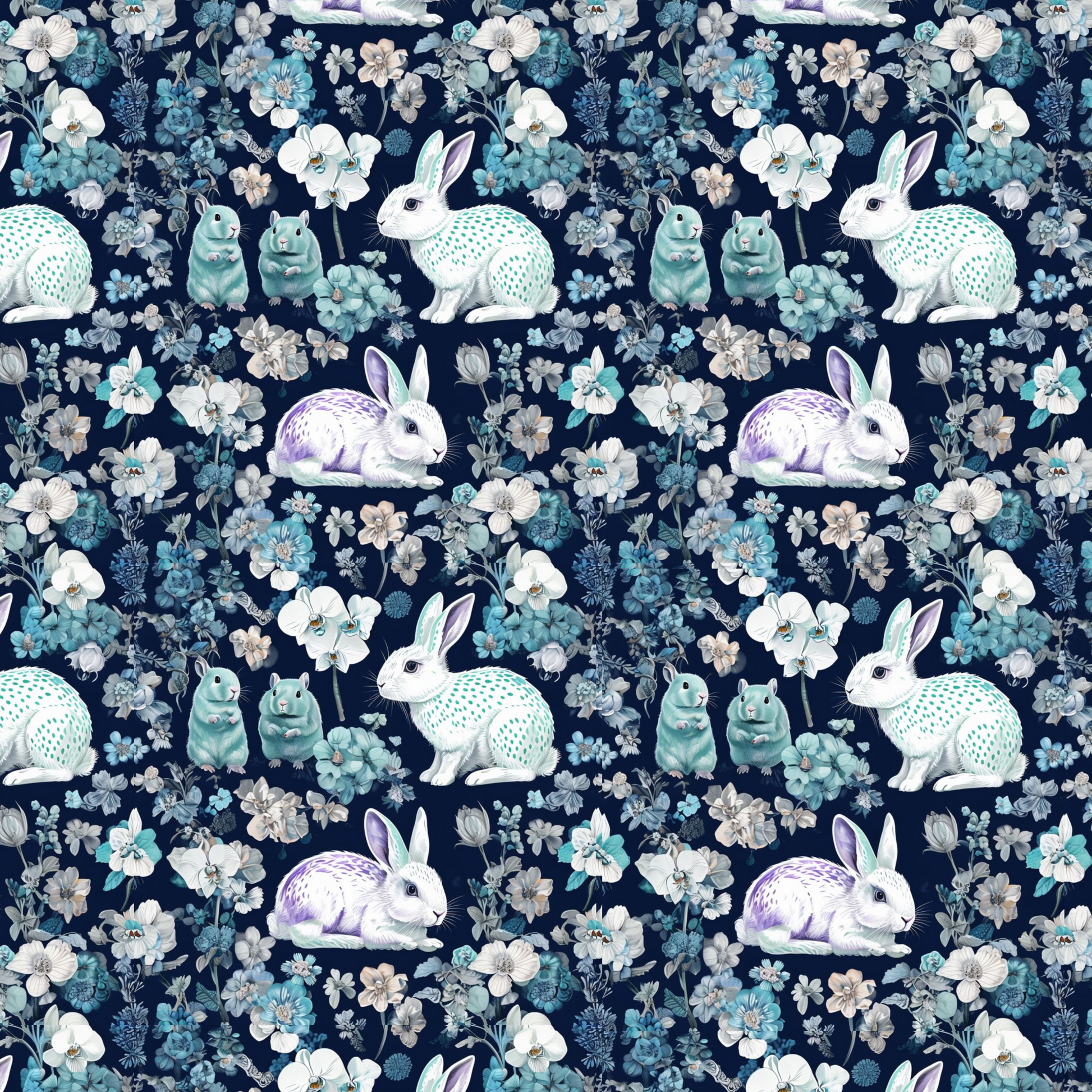 "Moonlit Meadow" Rabbit Blankets - Rabbit Haven