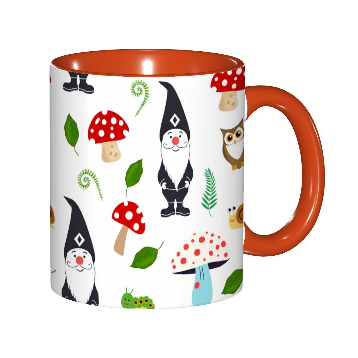 "Woodland Magic" 11oz Gnome Mug - Rabbit Haven