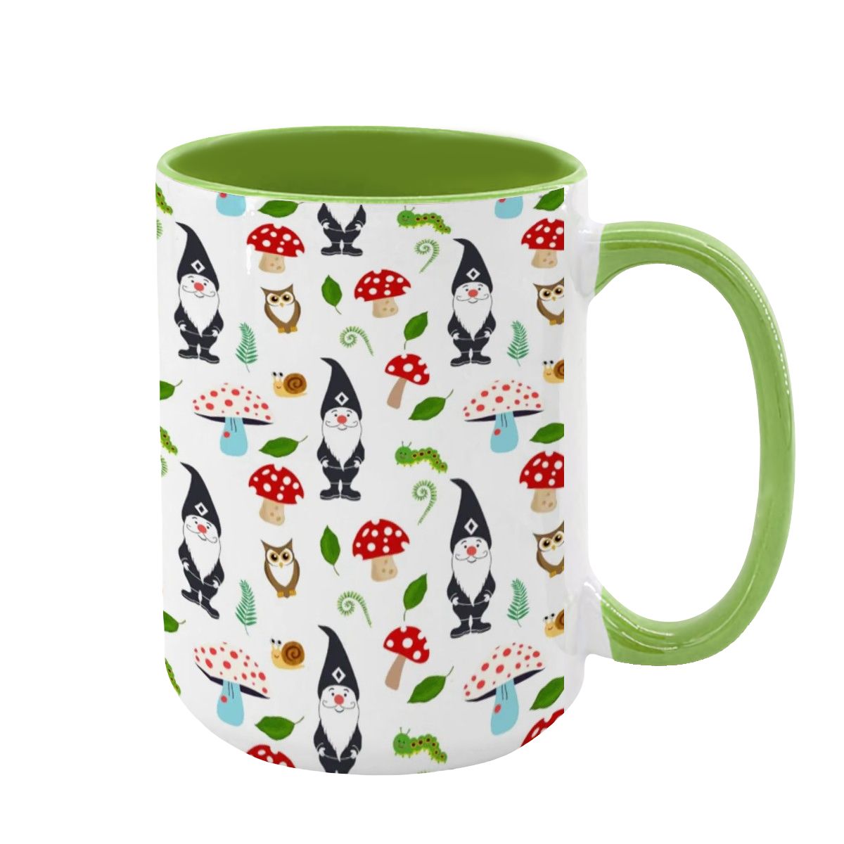 "Woodland Magic" 15oz Gnome Mug - Rabbit Haven