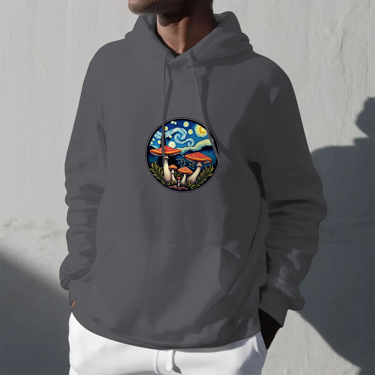 "Amanita Mushroom" Adult Hoodie - Rabbit Haven