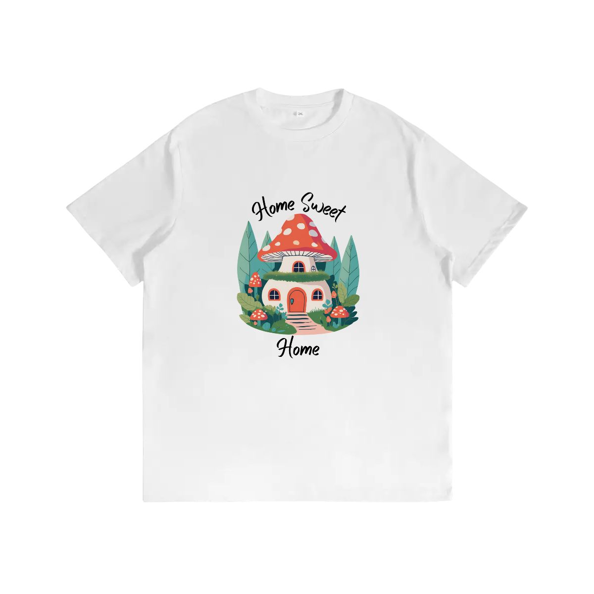 "Home Sweet Home" Mushroom T-Shirt - Rabbit Haven