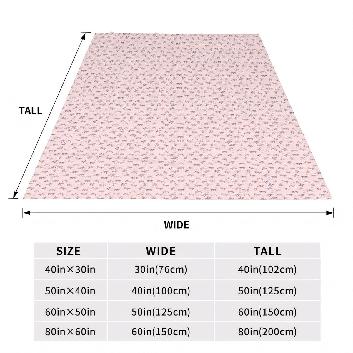 "Iridescent Flight" Pink Blankets - Rabbit Haven