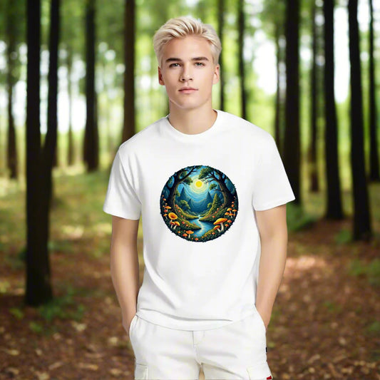 "Enchanted Forest" T-Shirt - Rabbit Haven
